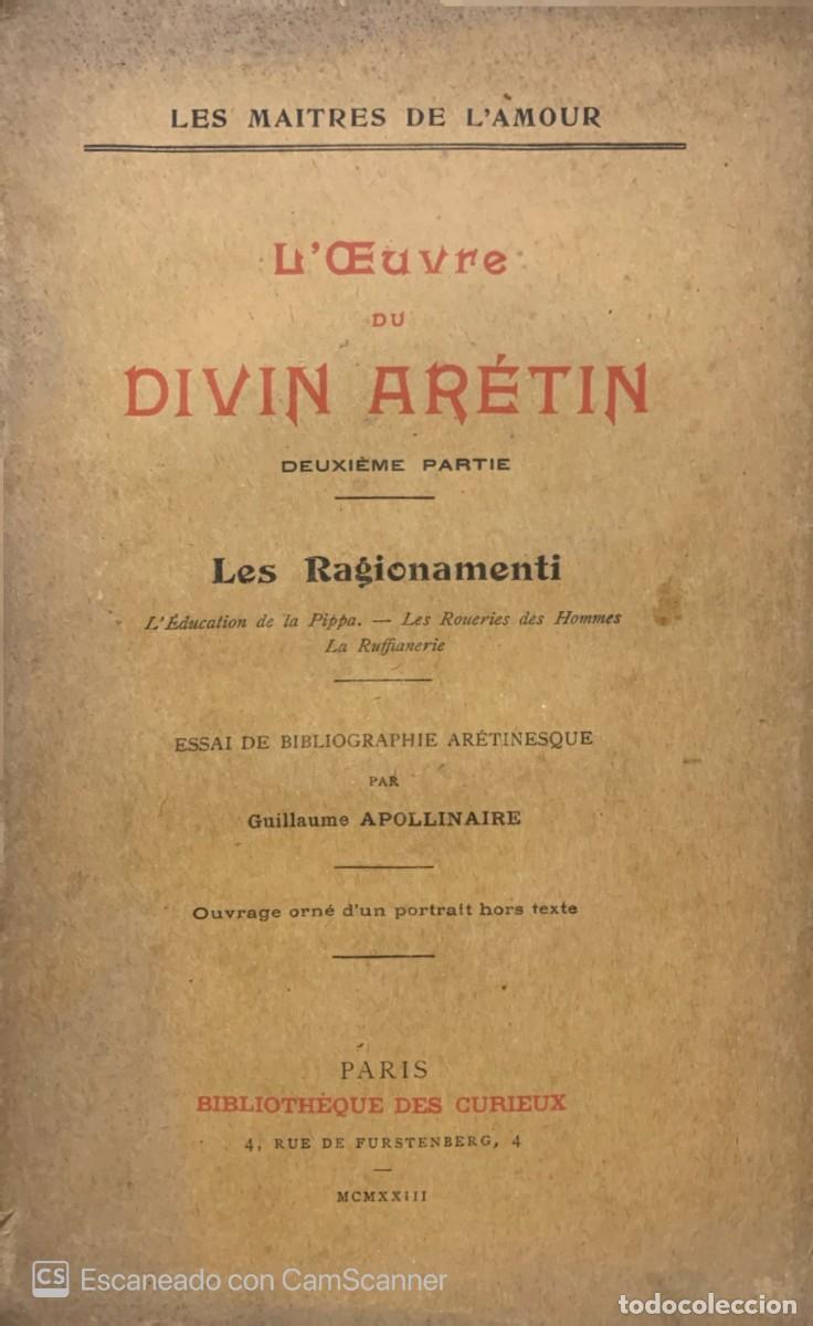 Libros antiguos: LES MAITRES DE LAMOUR - Foto 1