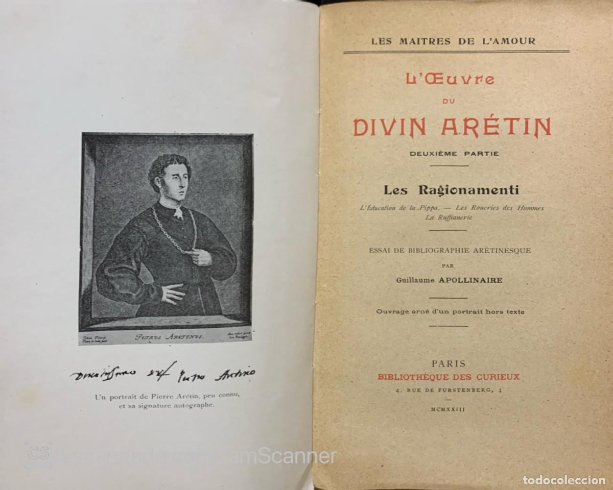 Libros antiguos: LES MAITRES DE LAMOUR - Foto 2