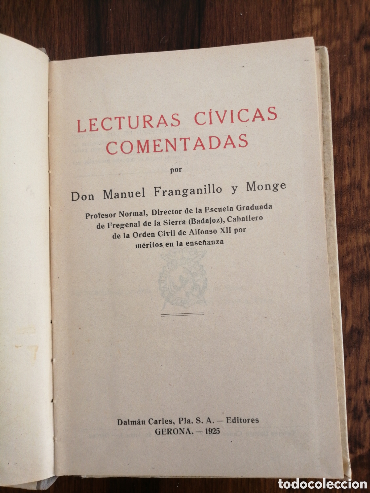 Libros antiguos: Las Lecturas C&iacute;vicas - Foto 2