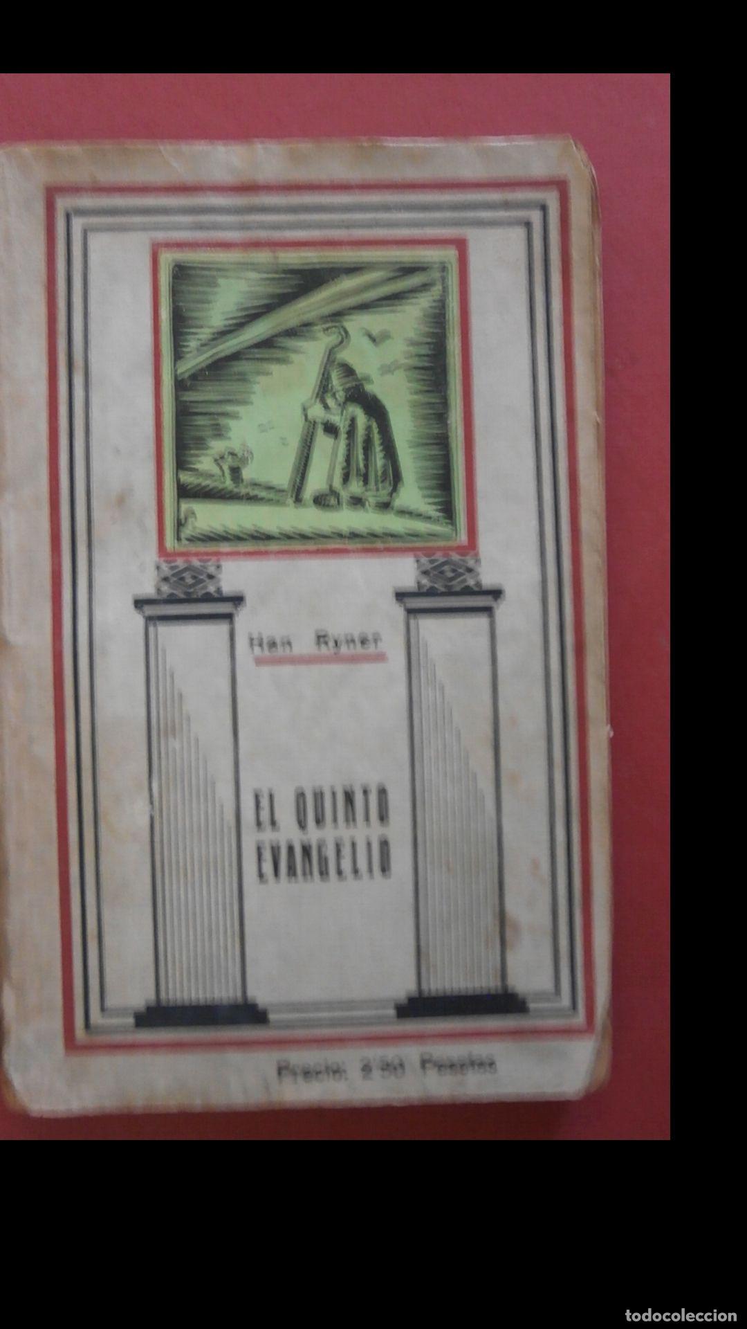 Libros antiguos: El Quinto Evangelio. Han Ryner - Foto 1