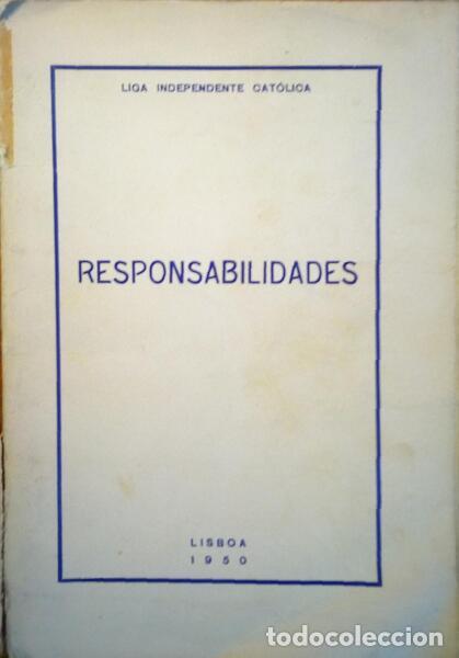 Libros antiguos: RESPONSABILIDADES. - Foto 1