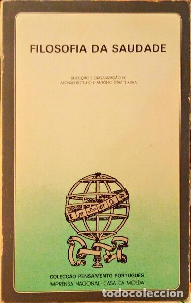 Libros antiguos: FILOSOFIA DA SAUDADE. - Foto 1
