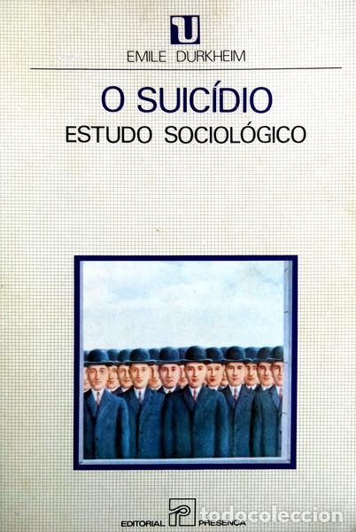 Libros antiguos: DURKHEIM. (Emile) - O SUIC&Iacute;DIO.