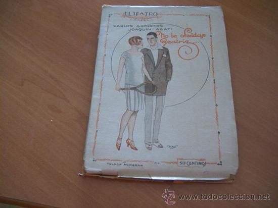 Antiquarische B&uuml;cher: EL TEATRO MODERNO N&ordm; 48. A&Ntilde;O 1926. CARLOS ANICHES, JOAQUIN ABATI (COIB90)