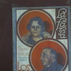 Libros antiguos: LOS REYES CATOLICOS, DE FERNÁNDEZ DEL VILLAR - LA FARSA Nº 209 - ESPAÑA - 1931 (MUY RARO!!). Lote 21440612