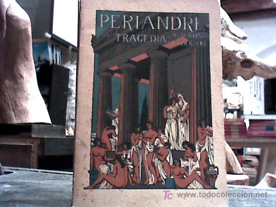 Libros antiguos: periandre (ambrosi carrion 1913) - Foto 1