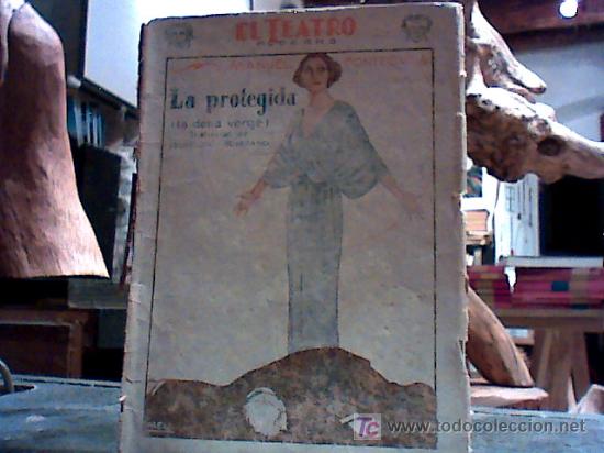 Libros antiguos: la protegida (manuel fontdevila, 1928) - Foto 1