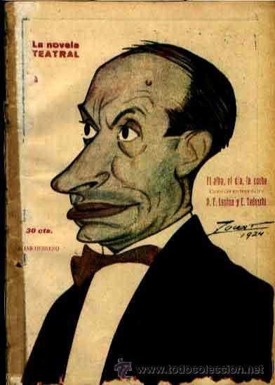 Old books: EL ALBA, EL D&Iacute;A, LA NOCHE COMEDIA DE LEPINA Y TEDESCHI LA NOVELA TEATRAL 1924