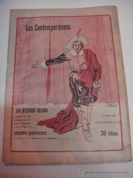 Libros antiguos: LOS INTERESES CREADOS. Jacinto Benavente - Foto 1