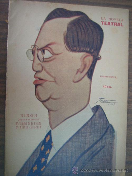 Antiquarische B&uuml;cher: NINON. DE LA PUENTE, Fern&aacute;ndez y ALLEN-PERKINS. 1919 La novela teatral 159