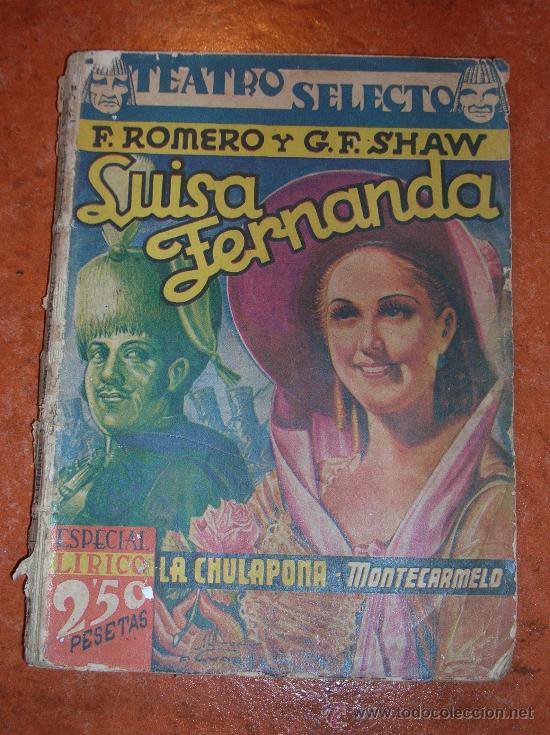 Libros antiguos: TEATRO SELECTO: LUISA FERNANDA - Foto 1