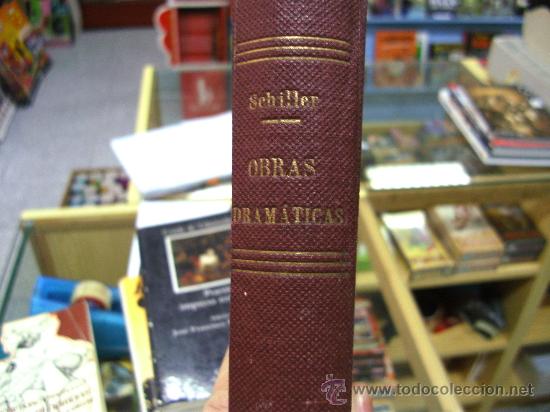 Libros antiguos: OBRAS DRAMATICAS / SCHILLER /  MADRID 1935 - Foto 1