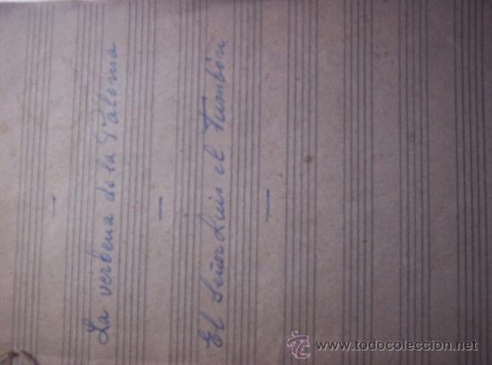 Old books: LA BERBENA DE LA PALOMA Y EL SE&Ntilde;OR LUIS EL TUMBON -  A&Ntilde;O 1917