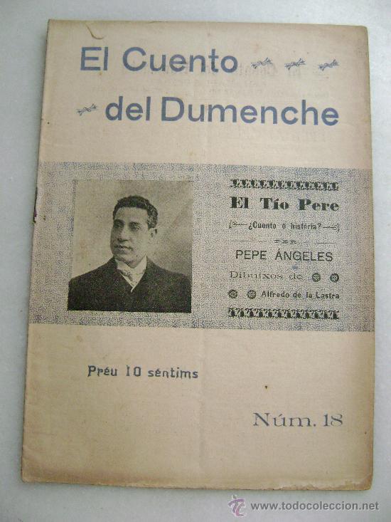 Old books: EL CUENTO DEL DUMENCHE.N&ordm;18.EL TIO PERE.056.