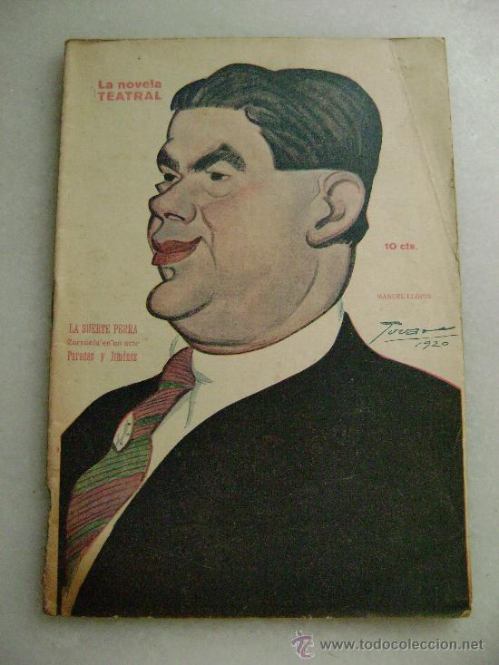 Livros antigos: LA NOVELA TEATRAL.N&ordm;204.LA SUERTE PERRA.067