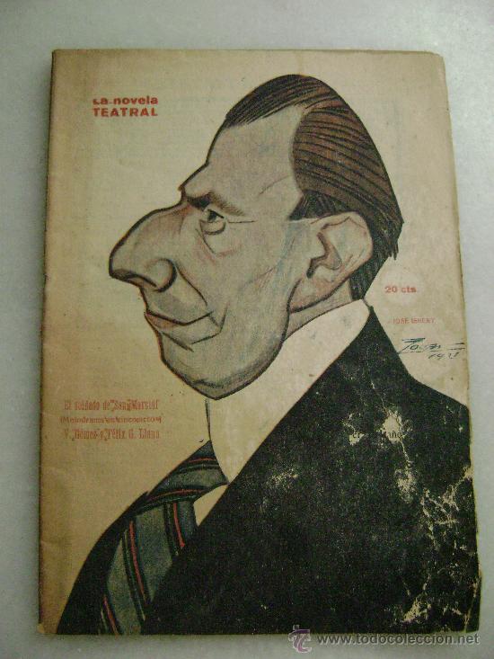 Libri antichi: LA NOVELA TEATRAL.N&ordm;227.EL SOLDADO.DE SAN MARCIAL.  072