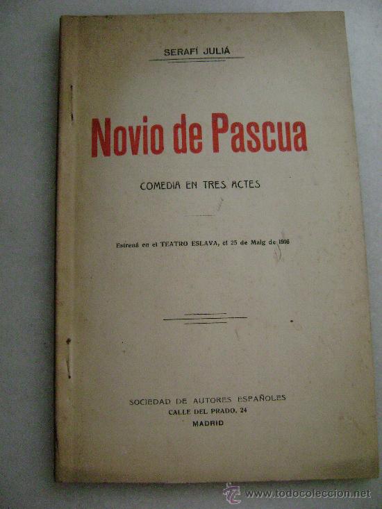 Libros antiguos: NOVIO DE PASCUA.097 - Foto 1