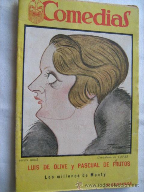 Antiquarische B&uuml;cher: LOS MILLONES DE MONTY.  DE OLIVE, Luis y DE FRUTOS, Pascual. 1928