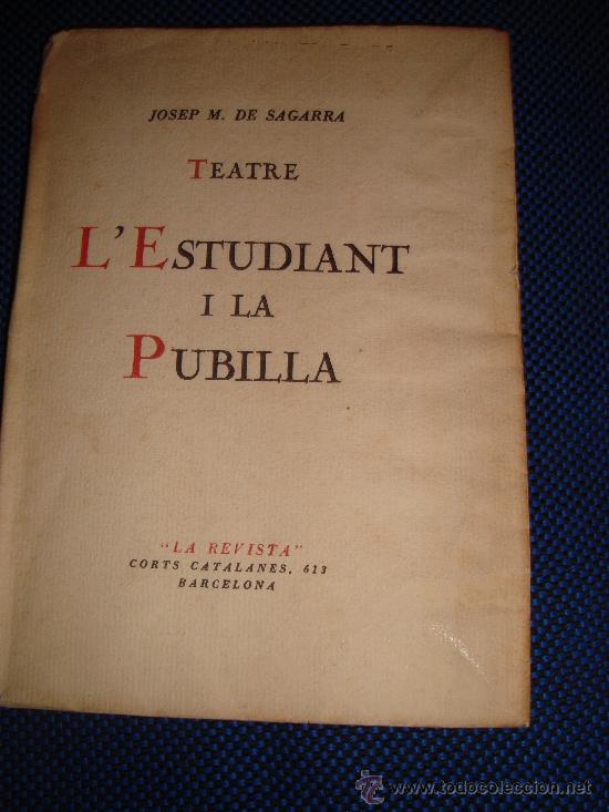 Libros antiguos: (200) LESTUDIANT I LA PUBILLA - Foto 1