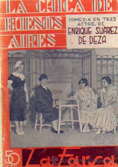 Antiquarische B&uuml;cher: LA CHICA DE BUENOS AIRES   A-FARSA-002