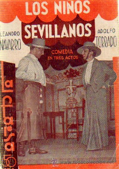 Antiquarische B&uuml;cher: LOS NI&Ntilde;OS SEVILLANOS   A-FARSA-010
