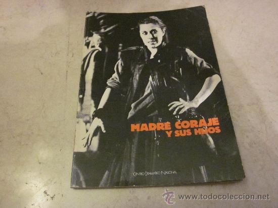 Livros antigos: CENTRO DRAMATICO NACIONAL - MADRE CORAJE Y SUS HIJOS