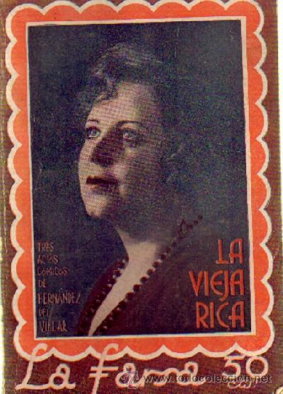 Antiquarische B&uuml;cher: LA VIEJA RICA   A-FARSA-085