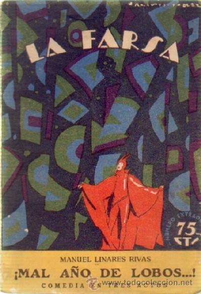 Libros antiguos: MAL A&Ntilde;O DE LOBOS   A-FARSA-157 - Foto 1