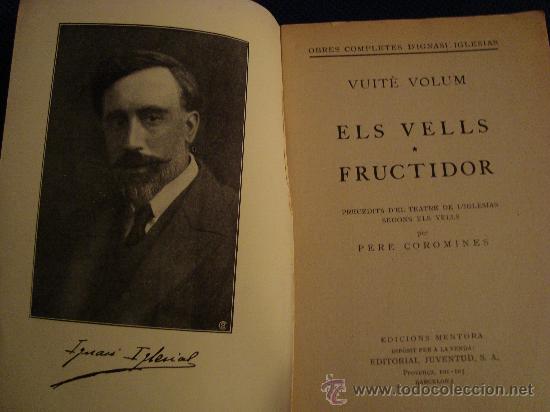 Libros antiguos: (271) ELS VELLS - FRUCTIDOR - Foto 2