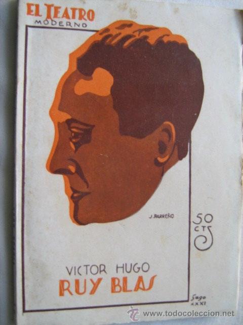 Libros antiguos: RUY BLAS. HUGO, Victor. 1931 - Foto 1