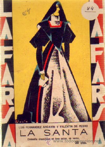 Libros antiguos: LA SANTA   A-FARSA-204 - Foto 1