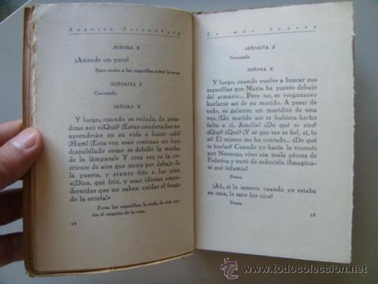 Libros antiguos: STRINBERG A.: CINCO DRAMAS EN UIN ACTO. - Foto 3