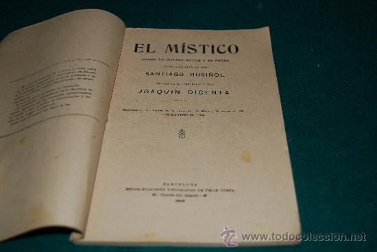Libros antiguos: El m&iacute;stico - Foto 4