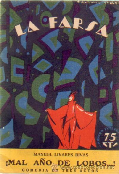 Libros antiguos: MAL A&Ntilde;O DE LOBOS   A-FARSA-251 - Foto 1