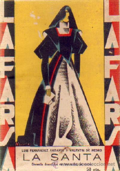 Libros antiguos: LA SANTA   A-FARSA-341 - Foto 1