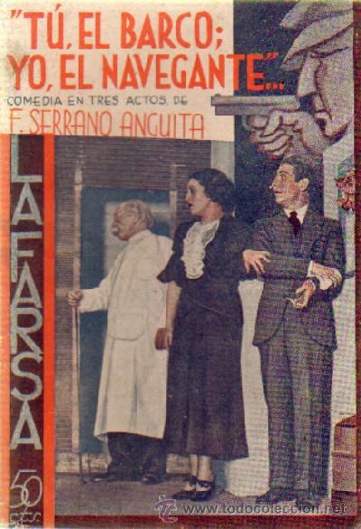 Antiquarische B&uuml;cher: TU EL BARCO YO EL NAVEGANTE   A-FARSA-401