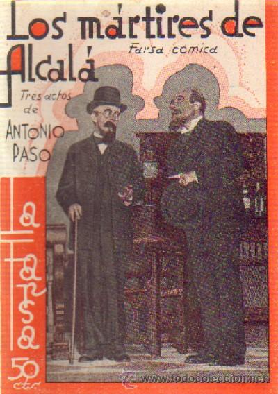 Antiquarische B&uuml;cher: LOS MARTIRES DE ALCALA   A-FARSA-498