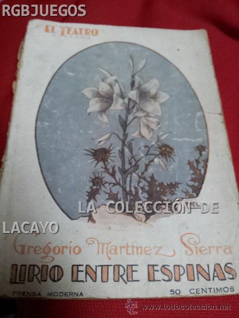Antiquarische B&uuml;cher: LIRIO ENTRE ESPINAS
