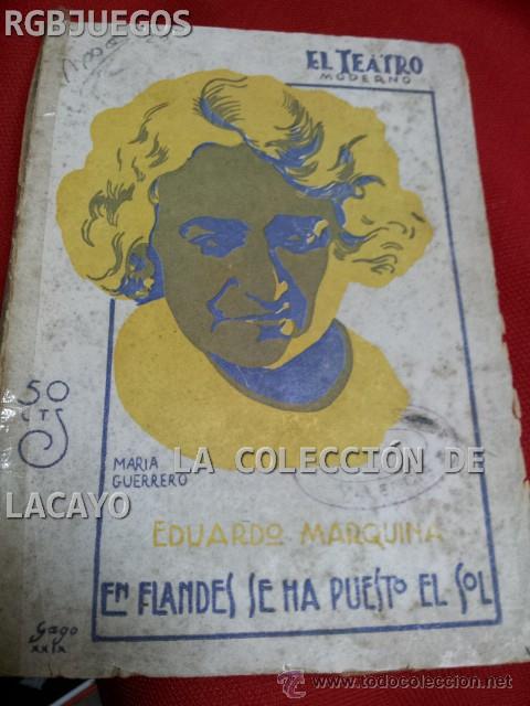 Antiquarische B&uuml;cher: EN FLANDES SE HA PUESTO EL SOL
