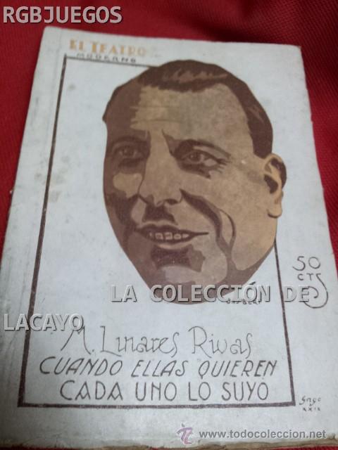 Livros antigos: CUANDO ELLAS QUIEREN CADA UNO LO SUYO