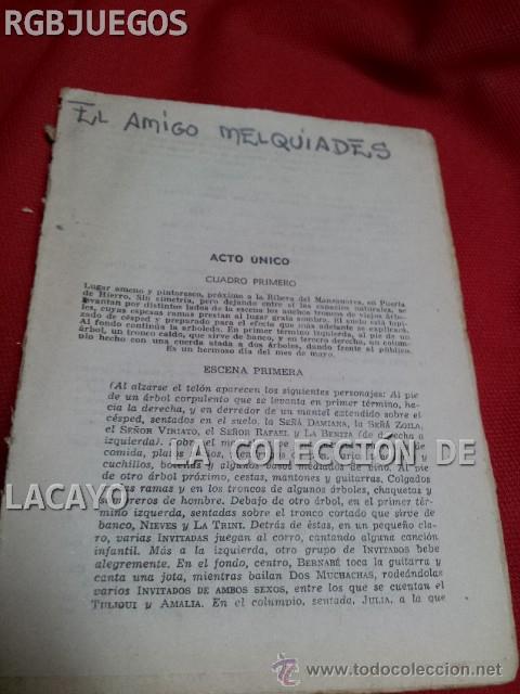 Libros antiguos: EL AMIGO MELQUIADES - Foto 1