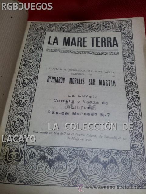 Livros antigos: LA MARE TERRA