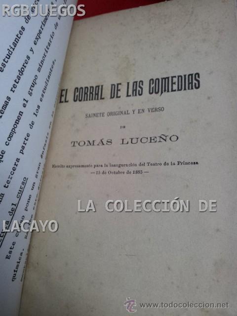 Libros antiguos: EL CORRAL DE LAS COMEDIAS - Foto 1