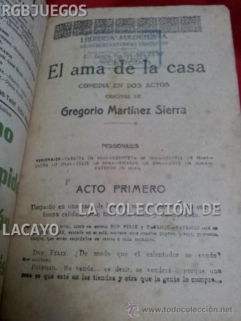 Libros antiguos: EL AMA DE LA CASA - Foto 1