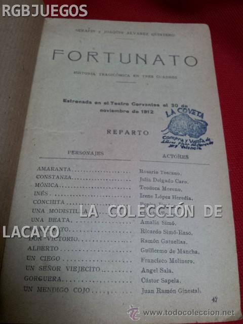 Libros antiguos: FORTUNATO - Foto 1