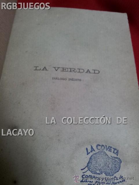 Libros antiguos: LA VERDAD - Foto 1