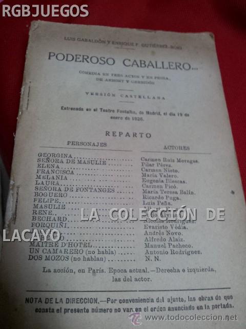 Old books: 2 ANTIGUAS OBRAS PODEROSO CABALLERO Y LOS CAMPANILLEROS