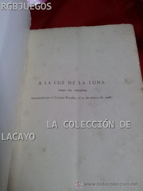Libros antiguos: A LA LUZ DE LA LUNA - Foto 1