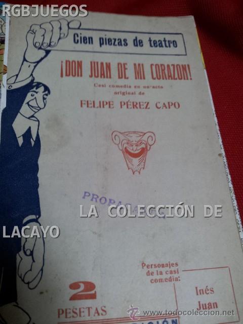 Old books: ! DON JUAN DE MI CORAZON !
