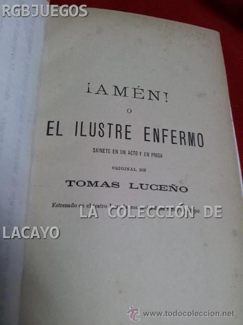 Old books: ! AMEN ! O EL ILKUSTRE ENFERMO